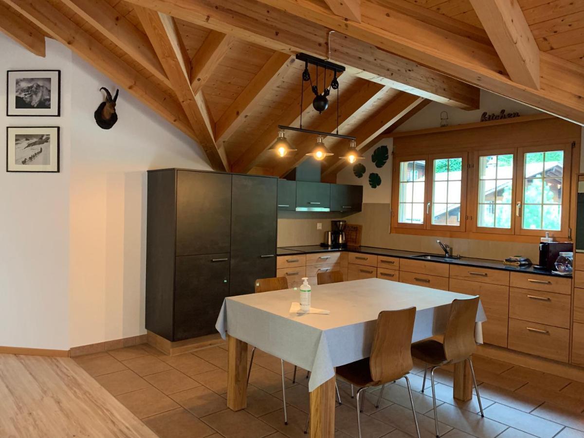 Ferienwohnung Talhaus Lauterbrunnen Esterno foto